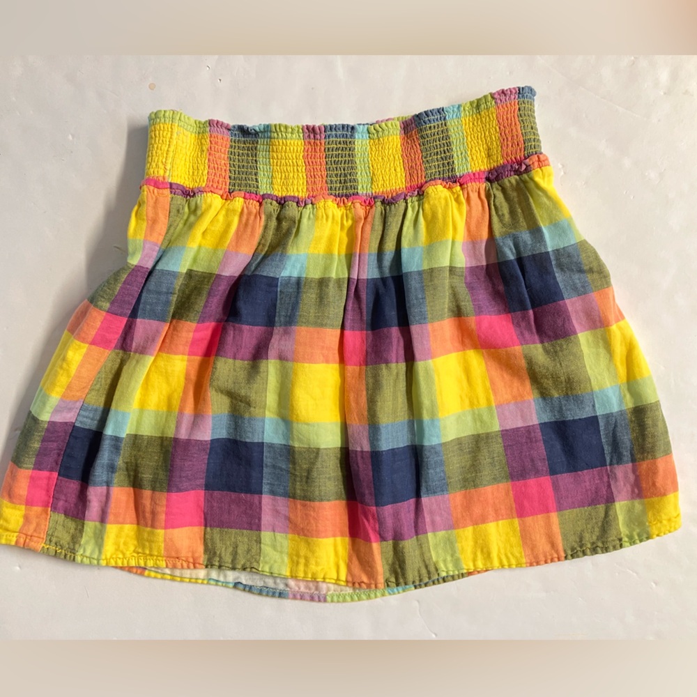 Women’s Multicolored Plaid Mini Skirt, Medium, Mossimo